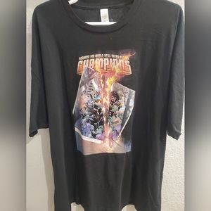 New Marvel Big and Tall Champions Men's Shirt size 4XLT